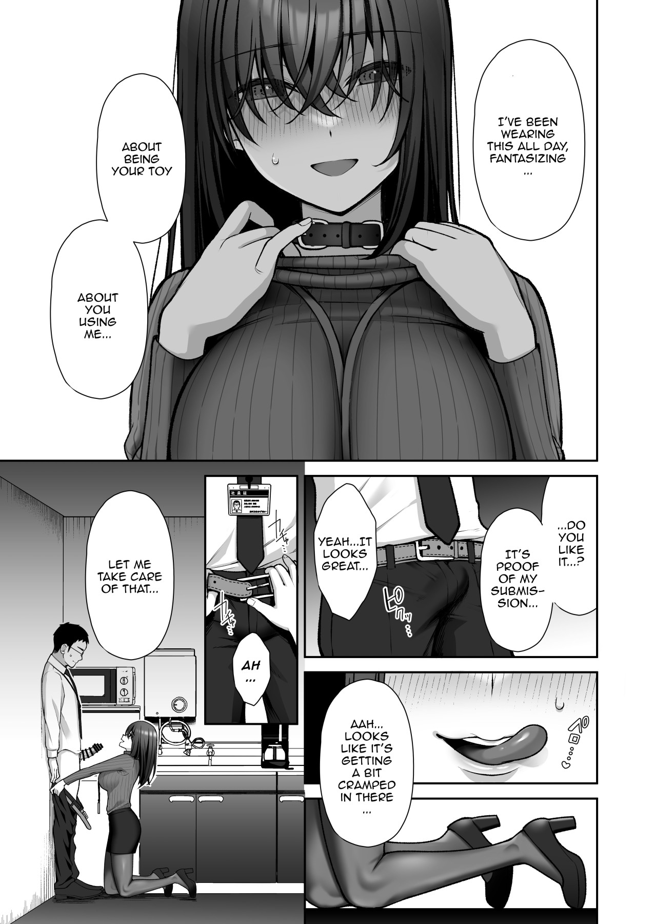 Hentai Manga Comic-An Office Lady's Behind The Scenes Masochistic Onahole Training 2-Read-21